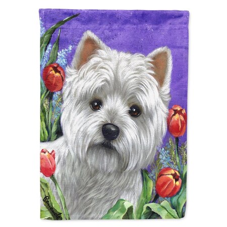 Carolines Treasures 11 x 0.01 x 15 in. Westie Paradise Garden Flag PPP3220GF